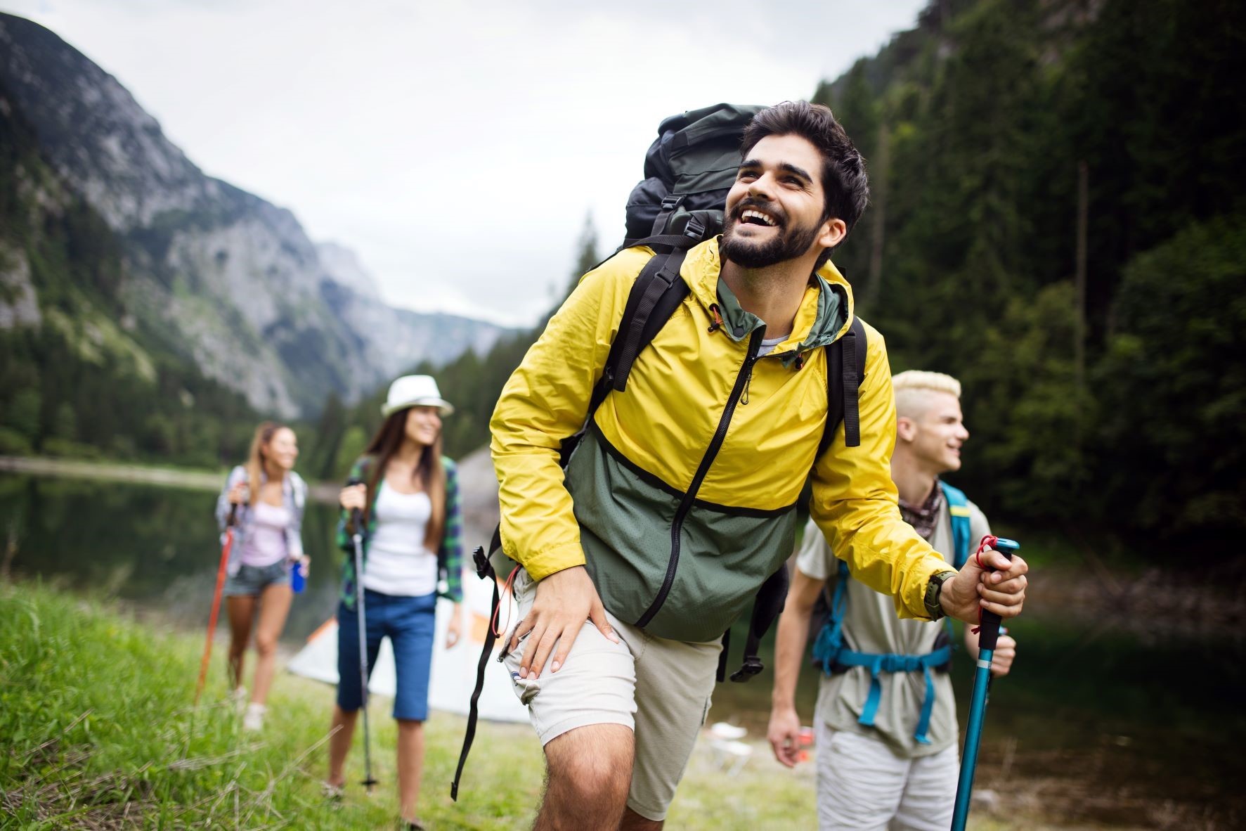 Adventure therapy being led by an adventure therapist